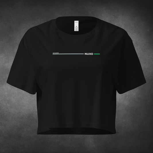 NUXO® Founder Crop Tee – Limited Core Edition (Women’s)